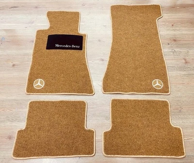 For Mercedes Benz R107 C107 Floor mats carpet Ribbed 280SL 280SLC 380SL 380SLC - Image 1 of 3