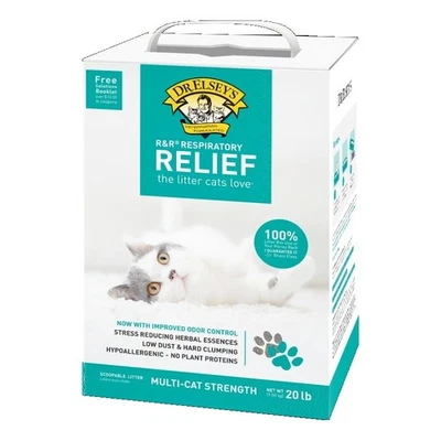 Dr. Elsey's R&R Soothing & Stress Reducing Clumping Clay Cat Litter, 20 lb Box - Image 1 of 4