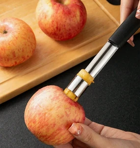 Herramienta de cocina removedor de núcleo de acero inoxidable Apple Corer pipa de fruta utensilio de pera - Imagen 1 de 6