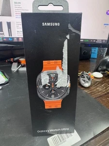 Samsung Galaxy Watch Ultra LTE 47mm Gray/Orange Brand New SM-L705U (JMM200) - Picture 1 of 2