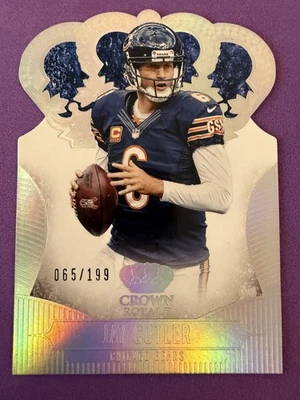 2013 Panini Crown Royale Silver Die-Cut - Jay Cutler #45 65/199 - Image 1 of 2