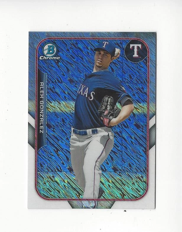2015 Bowman Chrome Baseball Farm's Finest Mini Parallel Singles - You Choose - Image 1 of 1