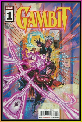 GAMBIT #1-A  (2022) MAIN CVR 1ST PRINT STORM X-MEN MR & MRS X MARVEL 9.4 NM - Image 1 of 4