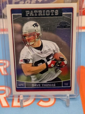 2006 Topps Chrome - David Thomas Rookie #236 New England Patriots  - Image 1 of 2