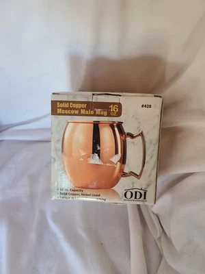 Новый ODI старый голландский INTL твердого меди Московский мул 16 унций. - Изображение 1 из 4