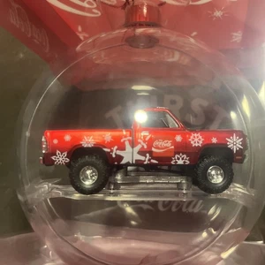2025  M2 MACHINES CHRISTMAS ORNAMENT RED- 1974 Dodge W200 Power Wagon - Picture 1 of 5