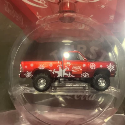 2025  M2 MACHINES CHRISTMAS ORNAMENT RED- 1974 Dodge W200 Power Wagon - Image 1 of 4