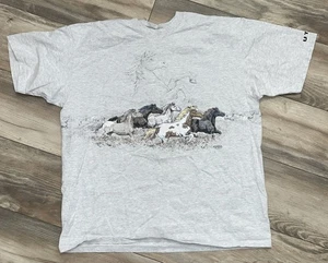 Schönes Vintage Amboss Laufpferd T-Shirt Gr. XL - Bild 1 von 6
