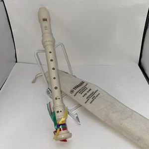 Yamaha YRS24B Soprano Recorder Baroque 3 Piece With Canvas Cover - Picture 1 of 3