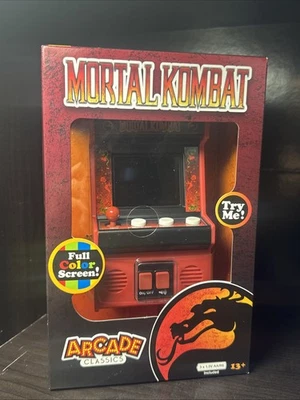 Mortal Kombat Clásico Mini Arcade Clásicos Diversión Básica Años 90’s Videojuego WB Nuevo Foto 1 de 4