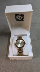 Reloj Anne Klein Tono Oro Diamante AK/1362 CHGB 310D Japón - Imagen 1 de 11