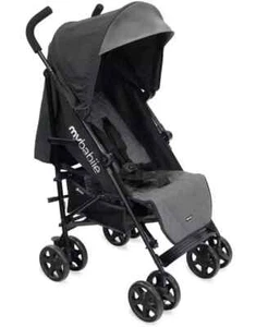 My Babiie MB01 Passeggino Leggero Imbottito Pieghevole - Nero -7573114 - Foto 1 di 8