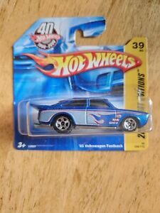 Hot Wheels 2008 First Editions 39/40 65 Volkswagen Fastback Metal Base