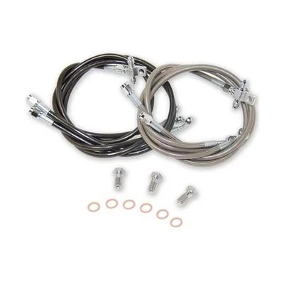 KIT LÍNEA LÍNEAS FRENO DELANTERO STREAMLINE +3" ATV TRANSPARENTE KTM 450XC 525XC 2008-2011 Foto 1 de 2