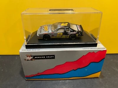 1/64 ACTION RUSTY WALLACE #2 MILLER 1997 FORD THUNDERBIRD SILVER - Image 1 of 4