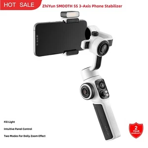 ZhiYun SMOOTH 5S 3-Axis Phone Stabilizer Phone Gimbal for Huawei Samsung iPhone - Picture 1 of 7