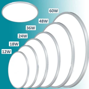 LED Deckenlampe Panel Deckenleuchte Schlafzimmer Bad Wohnzimmer Flur lampe - Bild 1 von 35