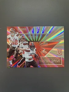 2016 Unparalleled Pivotal Drive #PD-8 Duke Johnson/Gary Barnidge/Josh McCown - Picture 1 of 2