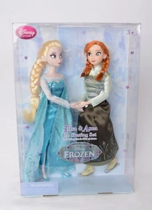 DISNEY STORE FROZEN ELSA ANNA ICE SKATING SET NIB NRFB HTF RARE AMAZING BOX - Picture 1 of 9