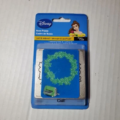 ROSE FRAME DISNEY CUTTING DIE AND EMBOSSING FOLDER - Cuttlebug 37-1720 - Image 1 of 3