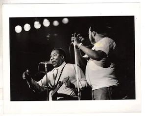 Muddy Waters James Cotton Original Concert Photograph Vintage Silver Gelatin - Picture 1 of 2