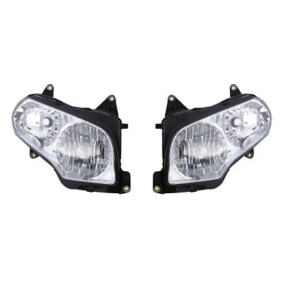 Faros delanteros aptos para Honda Goldwing GL1800 2001-2011 montaje luces principales Foto 1 de 4