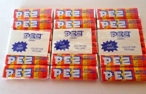 Vintage Rare 3 Pez Candy Refills Sealed - Color the Picture - Hungary - Picture 1 of 4