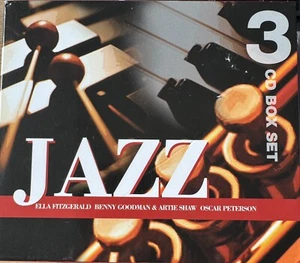 JAZZ 3CD Box Set with Ella Fitzgerald Benny Goodman & Artie Shaw Oscar Peterson - Picture 1 of 5