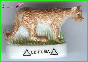 Feve Les Animaux Sauvage Edition Atlas " Grand Félin Le Puma " #C49