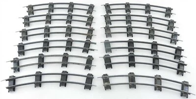 American Flyer S Gauge 10" CURVED TRACK (12 Sections)  Decent Condition ~ T151 - Image 1 of 4