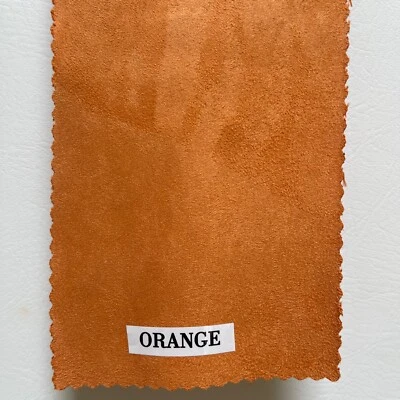 Suede Faux Fabric Upholstery 35 Colors 58" Wide 250gsm By the Yards or Sample - Image 1 of 4