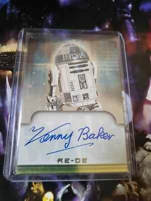 TOPPS STAR WARS 2001 EVOLUTION KENNY BAKER R2 D2 AUTO / AUTOGRAPH CARD - Image 1 of 2