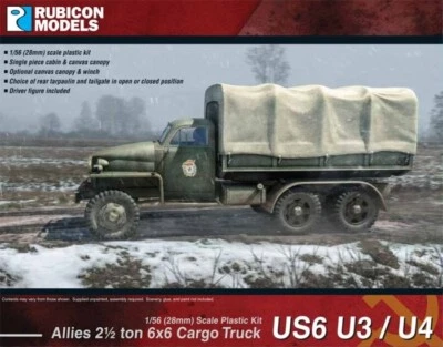 Rubicon Models 280035 - Allies Studebaker 2.5 ton 6x6 Truck US6 U3/U4 - Image 1 of 4