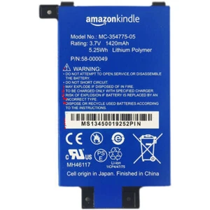 Batería 58-000049 MC-354775-05 Amazon Kindle PaperWhite 2da Generación 6" + Kit de herramientas - Imagen 1 de 3