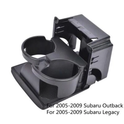 Nuevo portavasos consola trasera negro para Subaru Outback Legacy 2005-2009 Foto 1 de 4