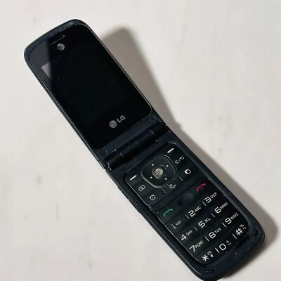 Teléfono celular LG A380 AT&T abatible para piezas sin probar Foto 1 de 4