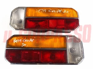 FANALI FARI POSTERIORI DESTRO SINISTRO LANCIA BETA COUPE SIEM BORDO CROMATO - Imagen 1 de 5