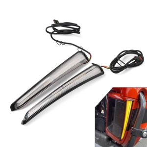 Luz de carenado inferior señal de giro lámpara de funcionamiento para Harley Touring Road Glide 14-up - Imagen 1 de 13