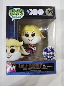Funko Pop! Digital Lola Bunny as Jane Jetson #195 WB 100 LE 1300 Pcs w/Protector - Picture 1 of 6