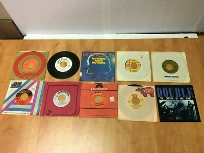 Лот из 10 Pop & Lite Rock Records 45 об/мин Eric Clapton Bette Midler Billy Preston - Изображение 1 из 4