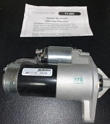 Starter Motor ACDelco 337-1078 88877177 New - Image 1 of 4