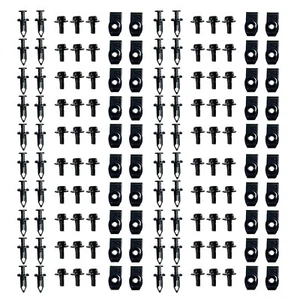 140x Para Toyota Pernos de carrocería Clips de tuerca en U Motor M6 Bajo Cubierta Protector contra salpicaduras - Imagen 1 de 8