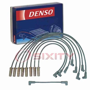 Denso Spark Plug Wire Set for 1990-1991 Chevrolet V3500 7.4L V8 Ignition aa - Picture 1 of 5