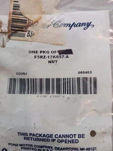 FORD OEM Front Bumper-Side Retainer Nut F5RZ17K657A - Picture 1 of 2