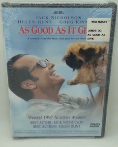 As Good as it Gets (DVD, 1997, Widescreen & Full Screen) New & Sealed - Imagen 1 de 5