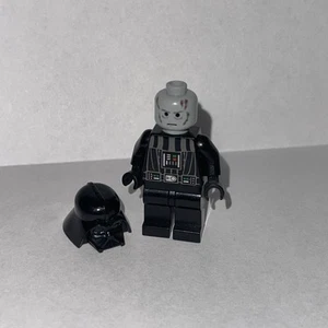 Lego Star Wars Darth Vader Minifigure 10188 8017 Death Star Grey Head Read - Picture 1 of 2