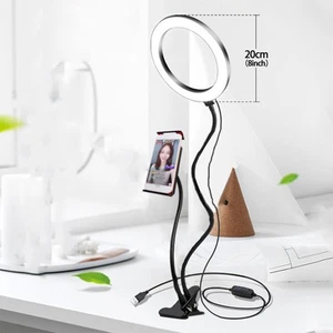 `Universal Adjustable Selfie Ring Light Fill Lights With Support Bracket Ph - Zdjęcie 1 z 12
