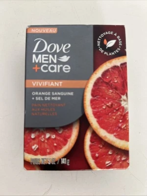 Barra limpiadora Dove Men + Care Uplift naranja sangre + sal marina 5 oz Foto 1 de 3