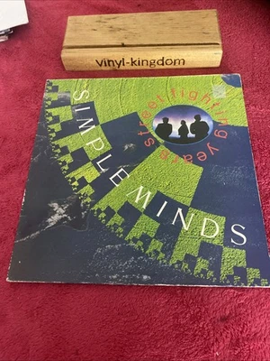 Simple Minds Street Fighting Years Vinyl Record VG+/VG+ MINDS1 1989  - Image 1 of 4