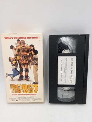 Robot in the Family (VHS Tape 1994) Cult Family Movie Tested Family Comedy  - Image 1 of 4